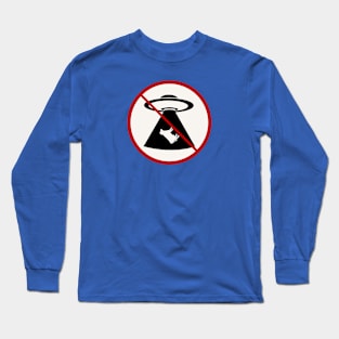 Abduction Free Zone: Protecting Our Bovine Friends Long Sleeve T-Shirt